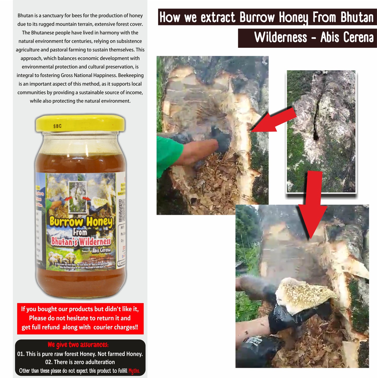 Bhutanese Burrow Honey