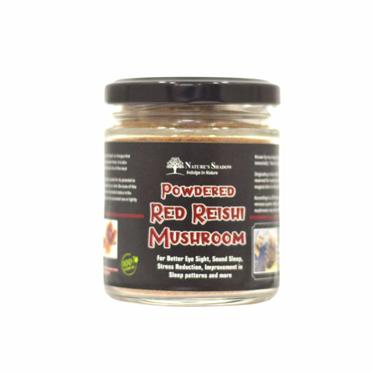 Powdered Red Reishi Mushroom For Better Eye Sight and More - 50 Grams