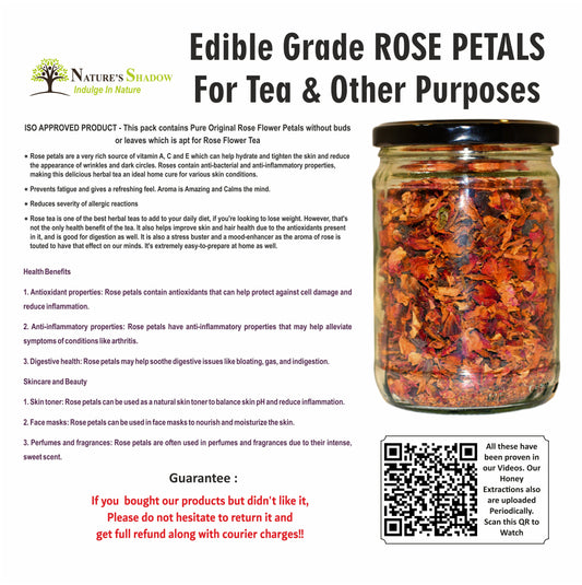 Rose Petals Tea / Face Mask - 100 Grams