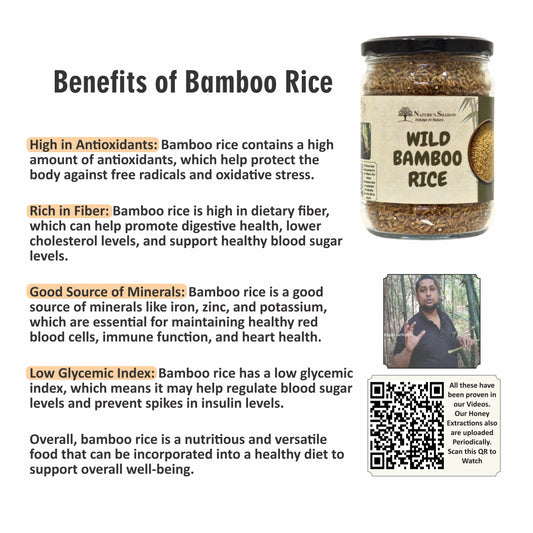 Wild Bamboo Rice - 500 Grams